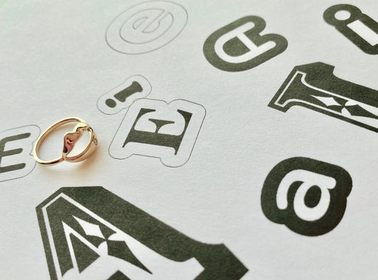 LIP SYNC pinky & midi ring "A, E, I" mouth