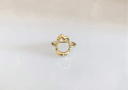 LIP SYNC pinky & midi ring "O" mouth